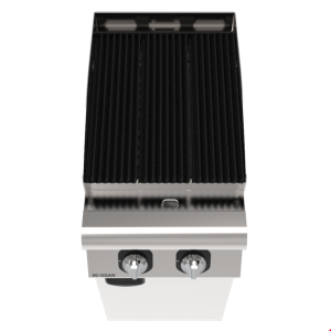 İNOKSAN INO-7ZG 10 Kompakt Sulu Gazlı Izgara (40 cm) – 8,3 kW, 2 Bölgeli Kontrol, Perfect 700 Seri (1/2 Modül)