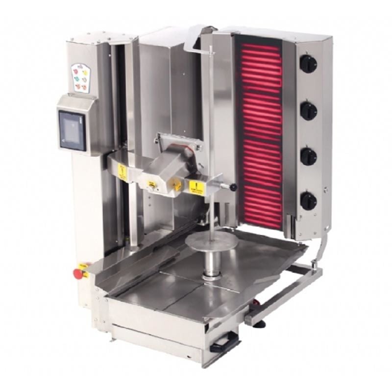 Atalay Döner Robotu Otomatik Geniş Kesim Compact 4 Radyanlı Elk., Adr-C1-4 E Gk Döner Ocakları   Atalay Adr-C1-4 E Gk