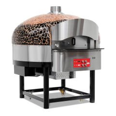 Empero Gas Rotating Pizza Oven, Ø 300 Mm 9 Pizzas, 130 Pizzas / Hour EMP.SPO.02