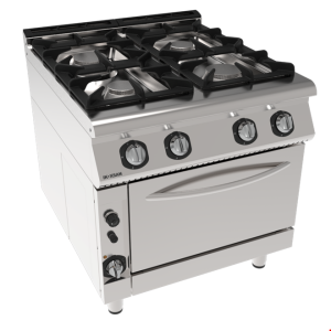 اينوكسان بوتاجاز مع فرن 4 شعلات - INO-9KG23