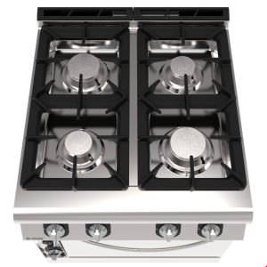 İnoksan INO-9KG23 Perfect 900 Serisi Gazlı Tam Modül Fırınlı Kuzine (38,5 kW) - 80 cm