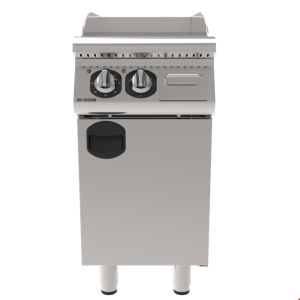 İnoksan INO-9IE10 Perfect 900 Serisi Elektrikli Düz Izgara (6 kW, Dolaplı) - 40 cm Genişlik