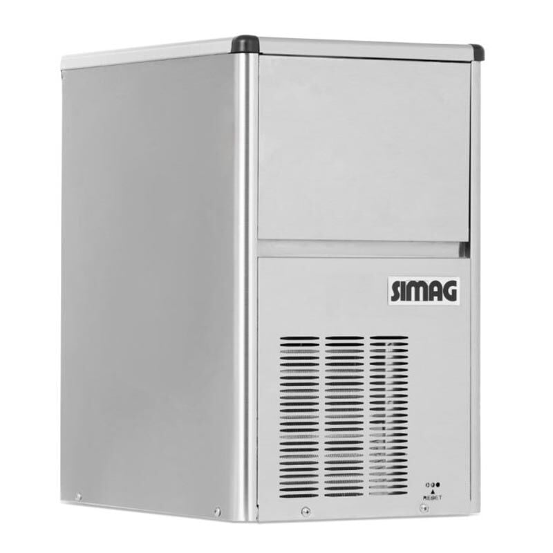 Simag SDH 24 AS Hazneli Parmak Buz Makinesi 25 kg/gün Kapasiteli