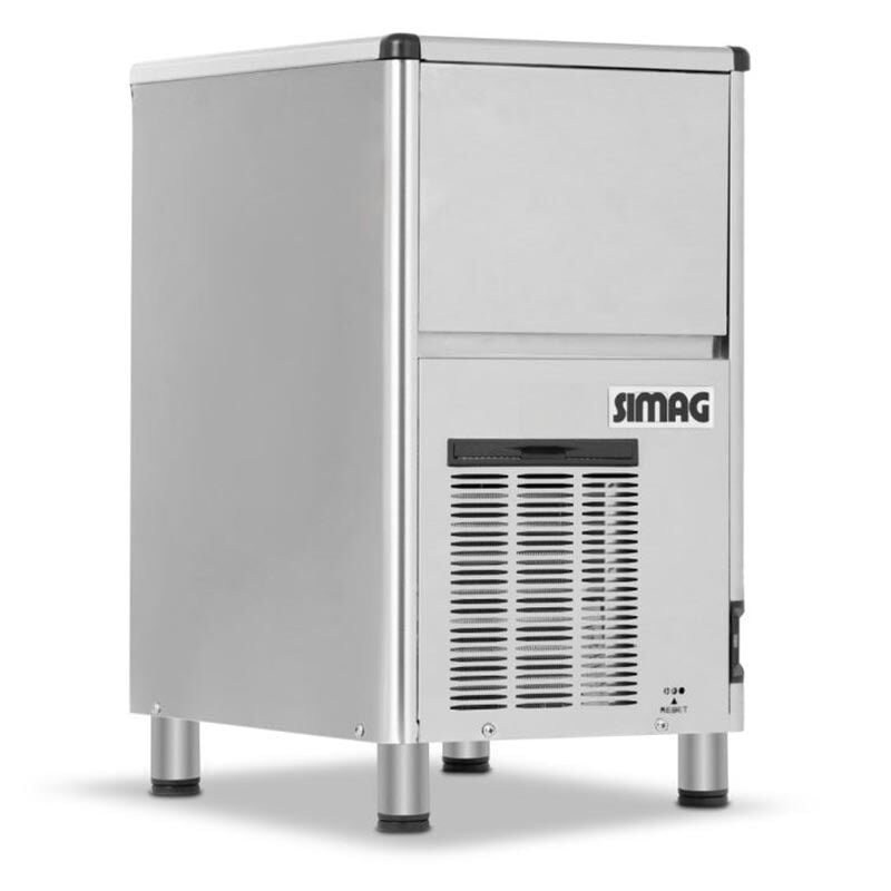 Simag SDH 40 AS Hazneli Parmak Buz Makinesi 41 kg/gün Kapasiteli