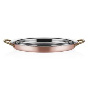 Altınbaşak A 101OS Multi Metal Bakır Oval Sığ Sahan