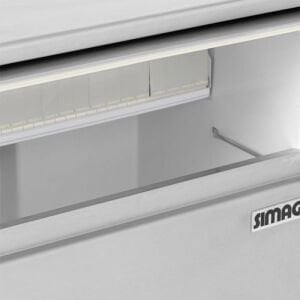 Simag SDH 64 AS Hazneli Parmak Buz Makinesi, 62 kg/gün Kapasiteli