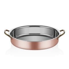 Altınbaşak A 101OC Multi Metal Bakır Oval Derin Sahan 28 cm