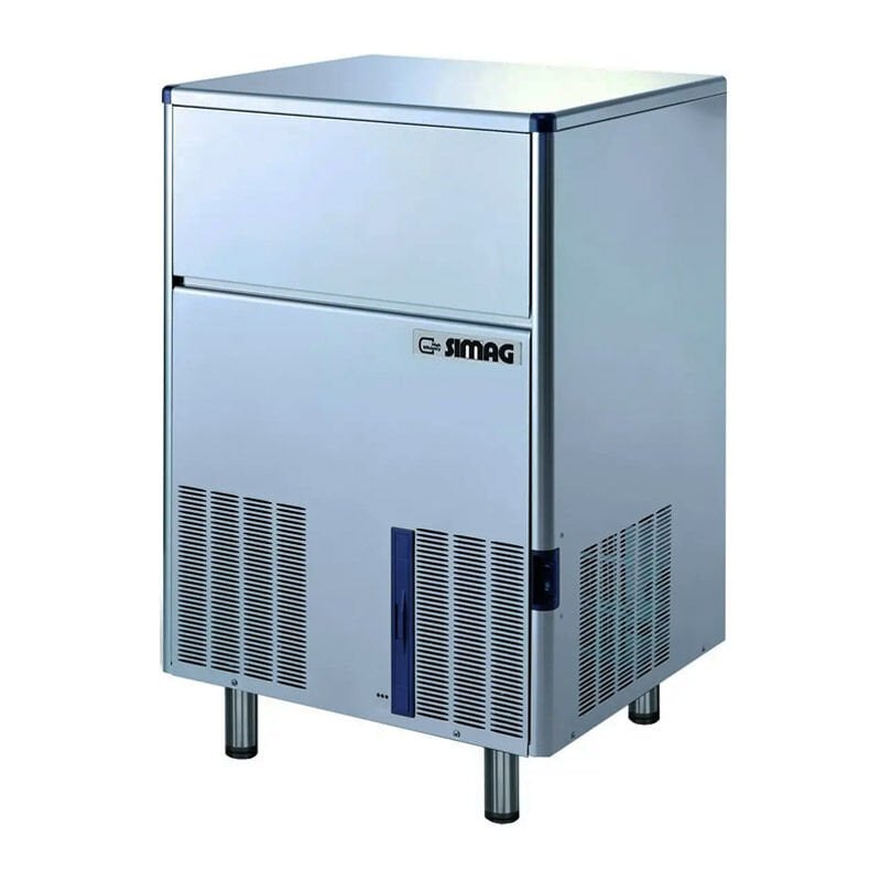 Simag SDH 100 AS Hazneli Parmak Buz Makinesi 100 kg/gün Kapasiteli