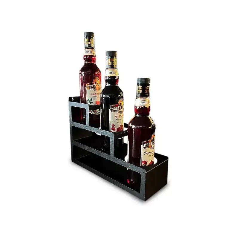 VNX ORG-21-B: Profesyonel 3 Bölmeli Tek Sıra Sos ve Şurupluk Standı