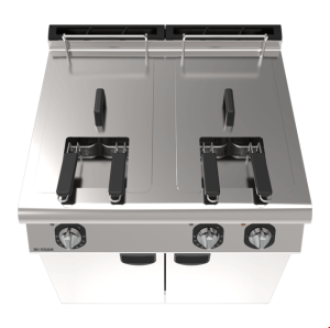 İnoksan INO-7FE20 Tam Modül Elektrikli Fritöz – 32 L Yağ Kapasiteli, 2 Havuzlu 4 Sepetli, Perfect 700 Serisi Dolaplı Fritöz