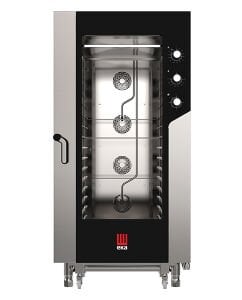 Eka MKF 1664 S Elektrikli Konvveksiyon Fırın, Nemlendirmeli, Elektromekanik 16 Adet 600x400 Tepsili