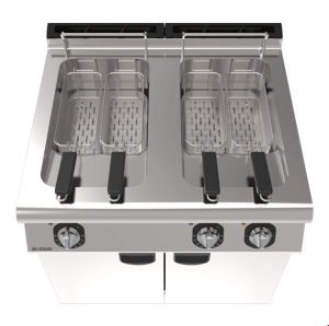İnoksan INO-7FE20 Tam Modül Elektrikli Fritöz – 32 L Yağ Kapasiteli, 2 Havuzlu 4 Sepetli, Perfect 700 Serisi Dolaplı Fritöz