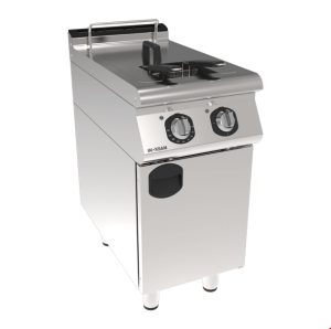 İnoksan INO-7FG10 1/2 Modül Gazlı Fritöz – 14 kW, Çift Sepetli, Perfect 700 Serisi Dolaplı Endüstriyel Fritöz