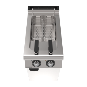 İnoksan INO-7FG10 1/2 Modül Gazlı Fritöz – 14 kW, Çift Sepetli, Perfect 700 Serisi Dolaplı Endüstriyel Fritöz