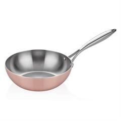 Altınbaşak A 103WK Multi Metal Bakır İndüksiyon Wok Tava