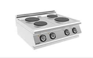 İnoksan Elektrikli Ocak, 4 Yuvarlak Pleytli, Set Üstü, 1 Modül, INO-7KE20S