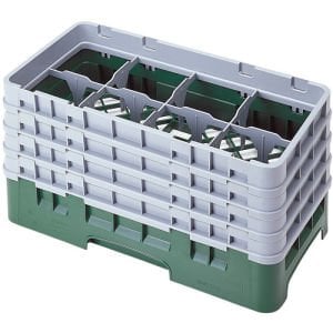 Cambro 8 Section Glass Set H: 21.6 CM