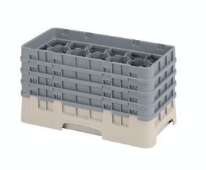 Cambro 17 Bölmeli Bardak Basketi H: Gri - 21,6 CM