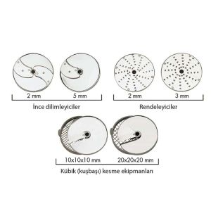 Robot Coupe 8'li Disk Seti, Ref.1927