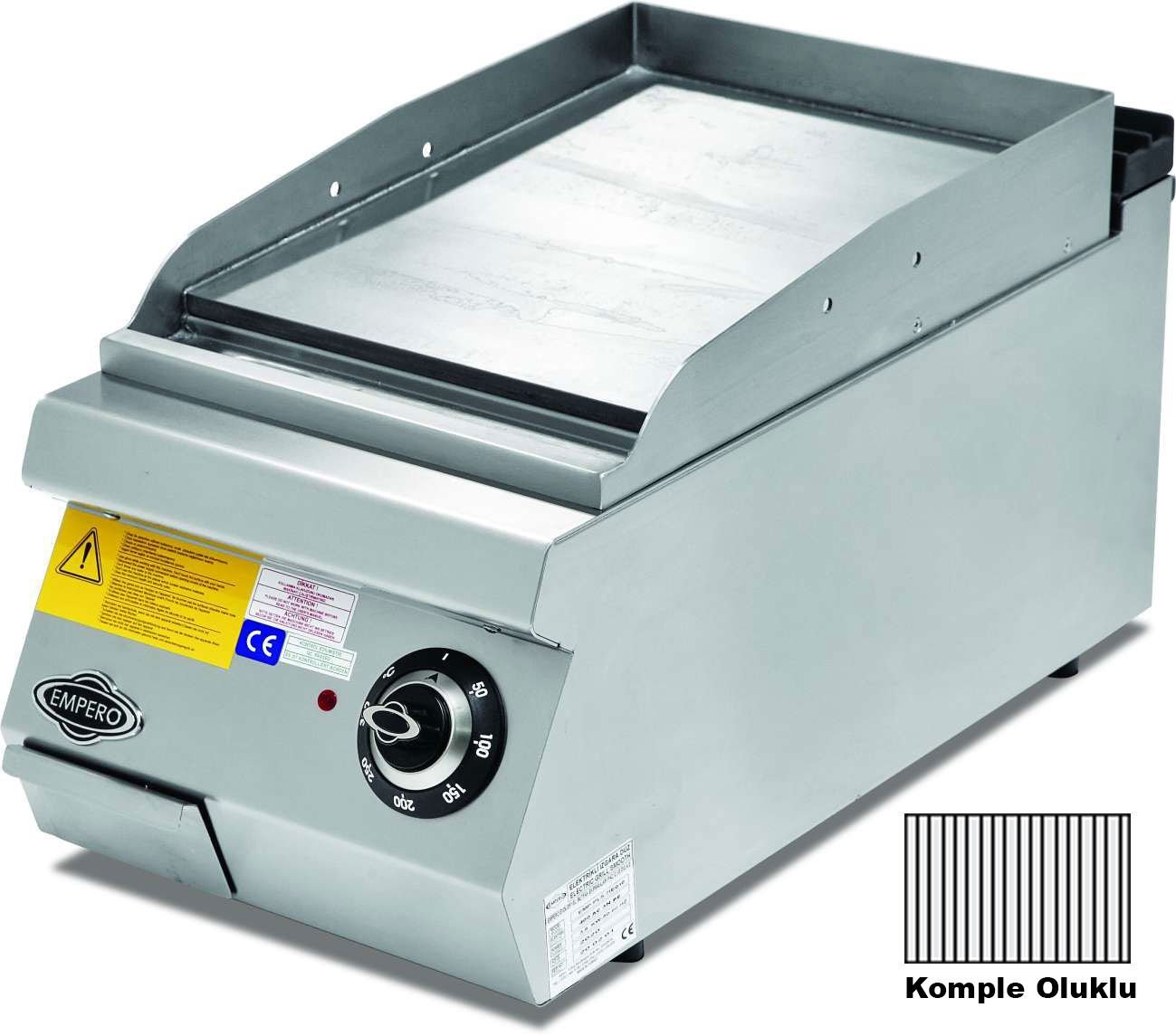 Empero Elektrikli Izgara Komple Oluklu Pleyt EMP.PLS.7IE011
