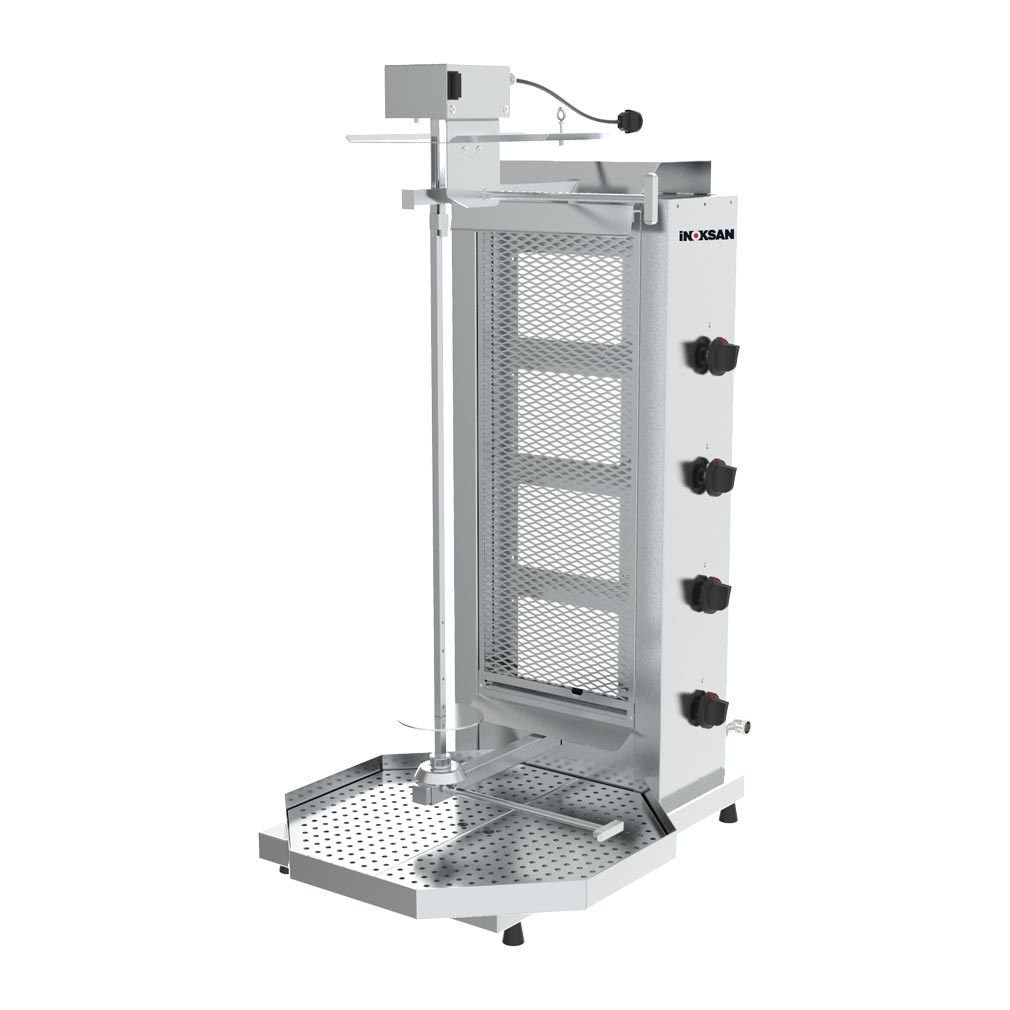 İnoksan Üstten Motorlu Ekonomik Döner Ocağı - INO-PDG402