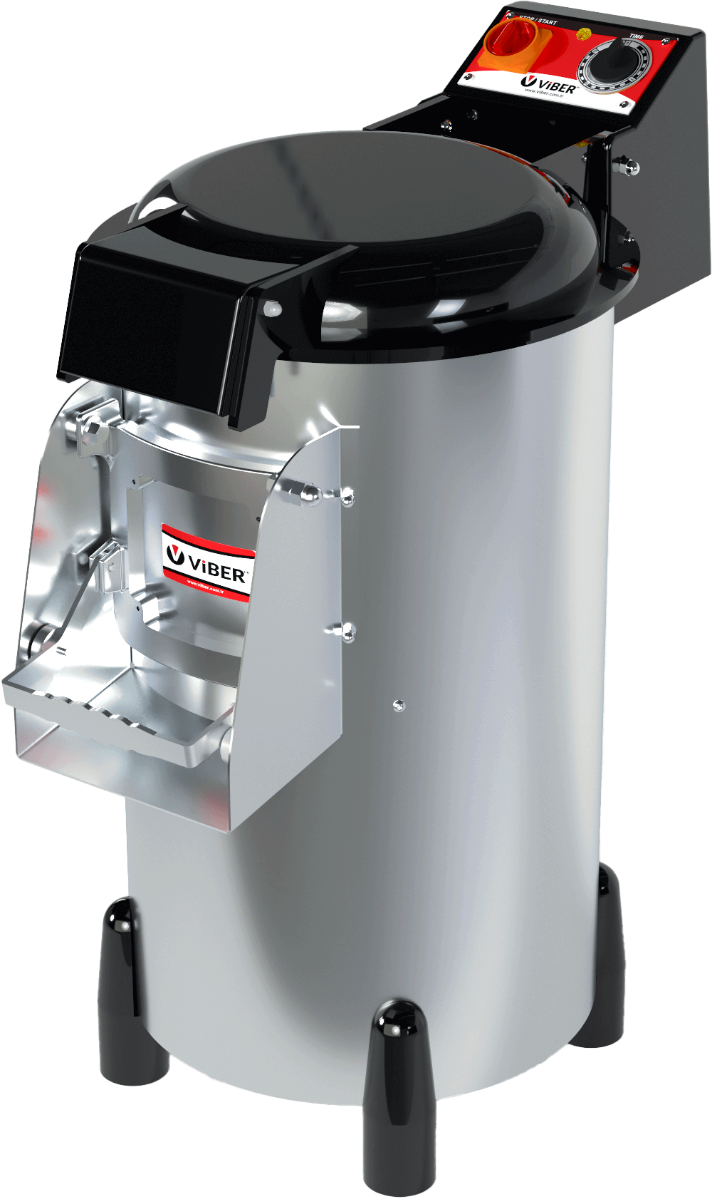 Viber VHE.PS.25M Patates Soyma Makinası, 25 kg, 220V