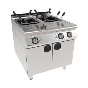 İNOKSAN INO-9ME 20 Profesyonel Elektrikli Makarna Haşlama - 80 cm Perfect 900 Çift Havuzlu (18 kW, 60 Litre)