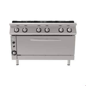 İnoksan INO-9KG33F Perfect 900 Serisi Gazlı Fırınlı Kuzine (1.5 Modül, 53,5 kW) - 120 cm