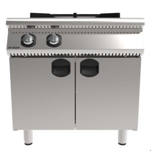 İNOKSAN INO-9OG20 Profesyonel Sanayi Tipi Show Ocağı - 80 cm Dolaplı Tekli Ocak (20 kW)