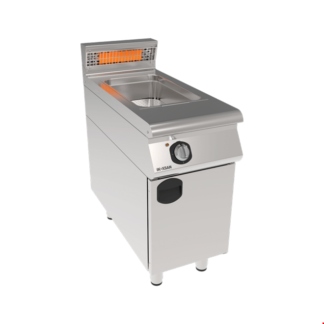 İNOKSAN INO-9HE 10 Profesyonel Elektrikli Patates Dinlendirici - 40 cm Dolaplı GN 1/1 Isıtıcı Ünite (1 kW)