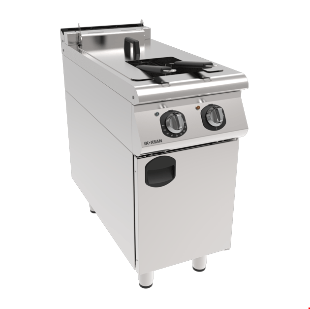 İNOKSAN INO-9FE10-S Profesyonel Elektrikli Fritöz - 40 cm Dolaplı Tek Havuzlu (16.5 kW, 26 Litre)