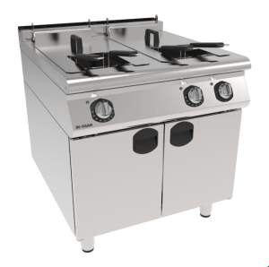 İNOKSAN INO-9FE20-S Profesyonel Elektrikli Fritöz - 80 cm Dolaplı Çift Havuzlu (36 kW, 52 Litre)