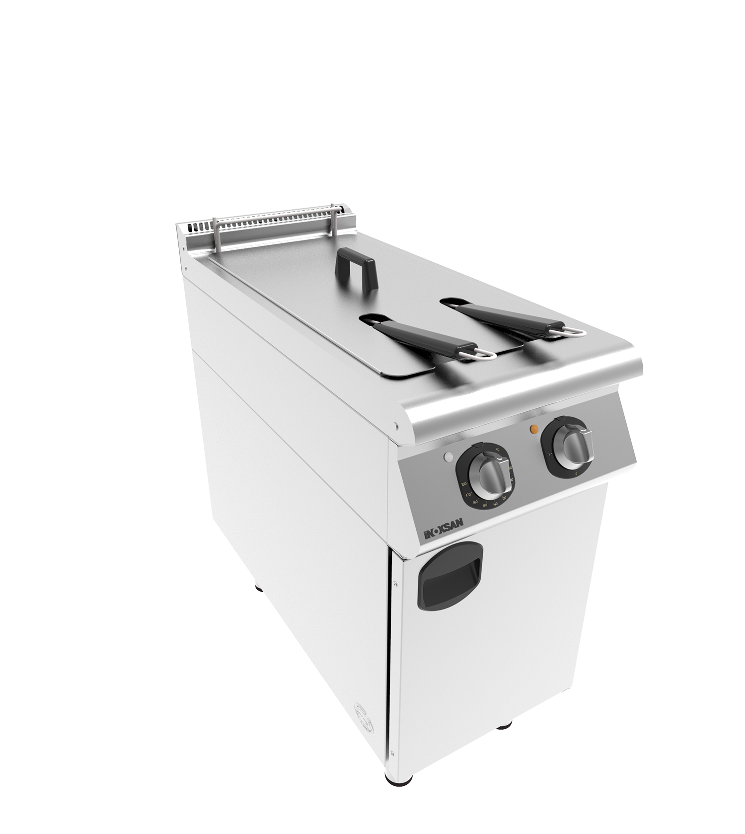 İNOKSAN INO-9FE 10 Profesyonel Elektrikli Fritöz - 40 cm Perfect 900 Serisi Tek Havuzlu (18 kW, 18 Litre)