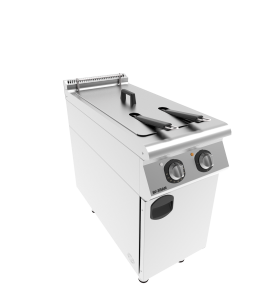 İNOKSAN INO-9FE 10 Profesyonel Elektrikli Fritöz - 40 cm Perfect 900 Serisi Tek Havuzlu (18 kW, 18 Litre)