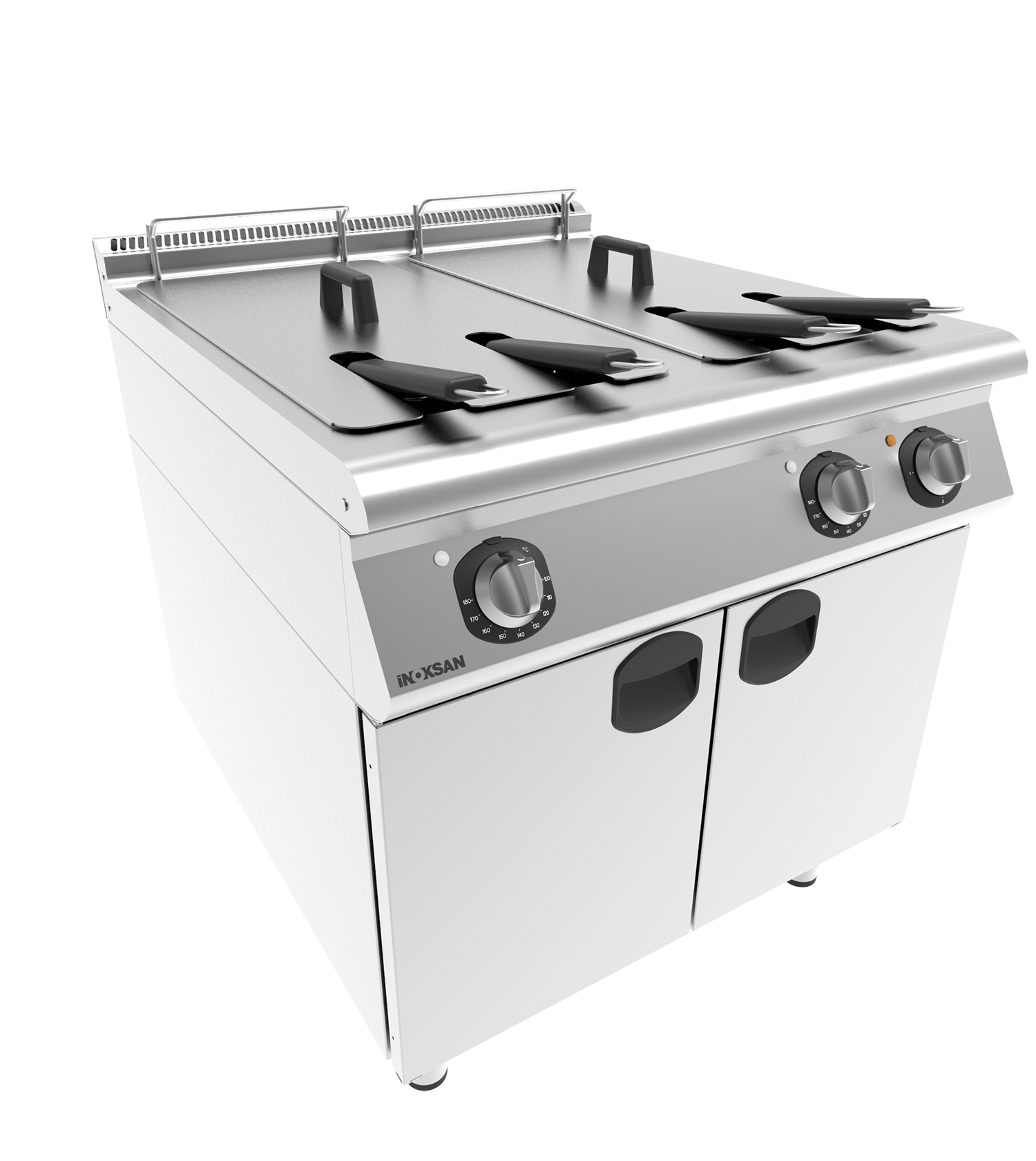 İNOKSAN INO-9FE20 Profesyonel Elektrikli Fritöz - 80 cm Perfect 900 Çift Havuzlu (36 kW, 52 Litre)