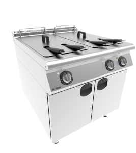 İNOKSAN INO-9FE20 Profesyonel Elektrikli Fritöz - 80 cm Perfect 900 Çift Havuzlu (36 kW, 52 Litre)