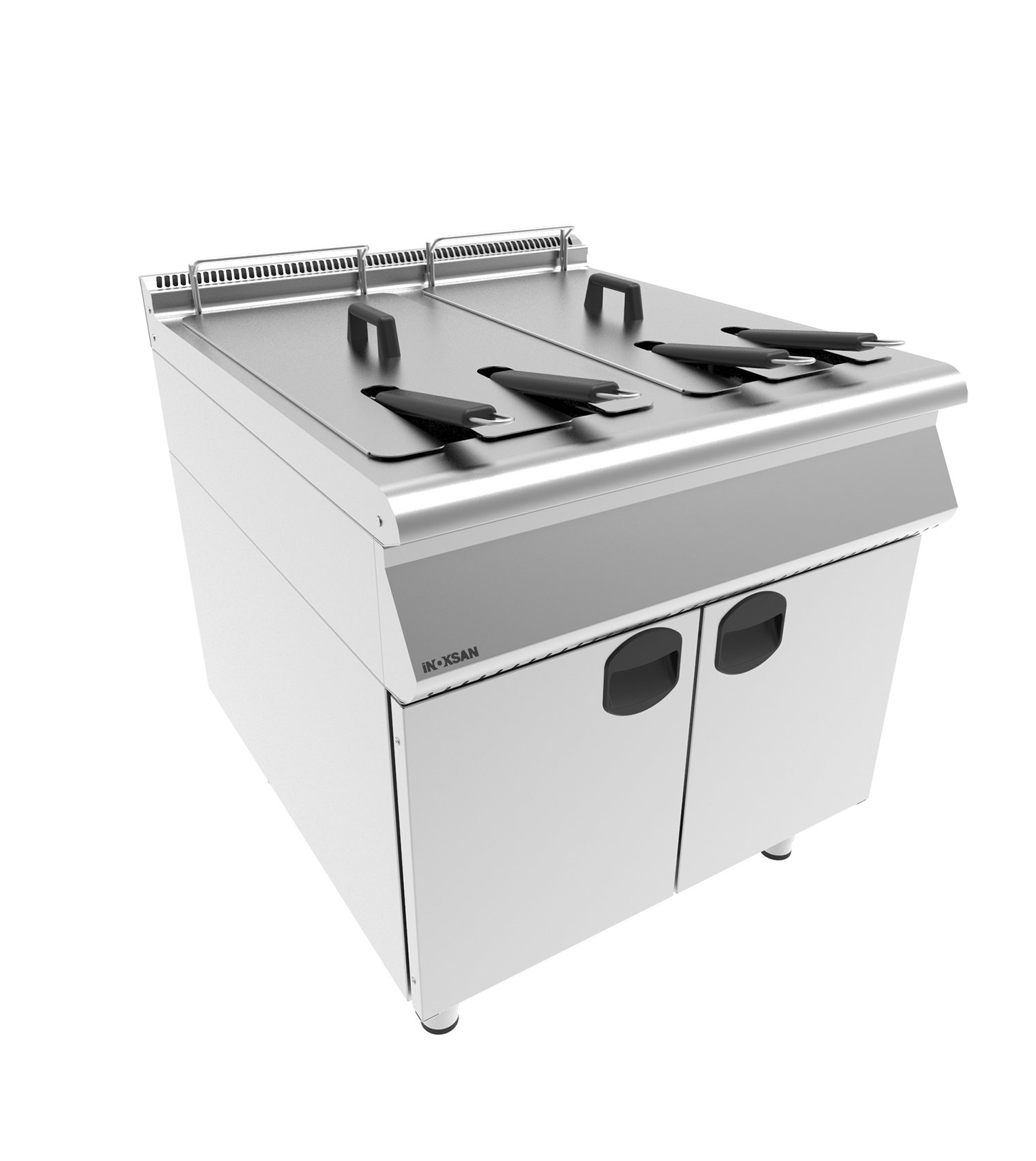 İNOKSAN INO-9FG20 Profesyonel Gazlı Fritöz - 80 cm Perfect 900 Çift Havuzlu (28 kW, 48 Litre)