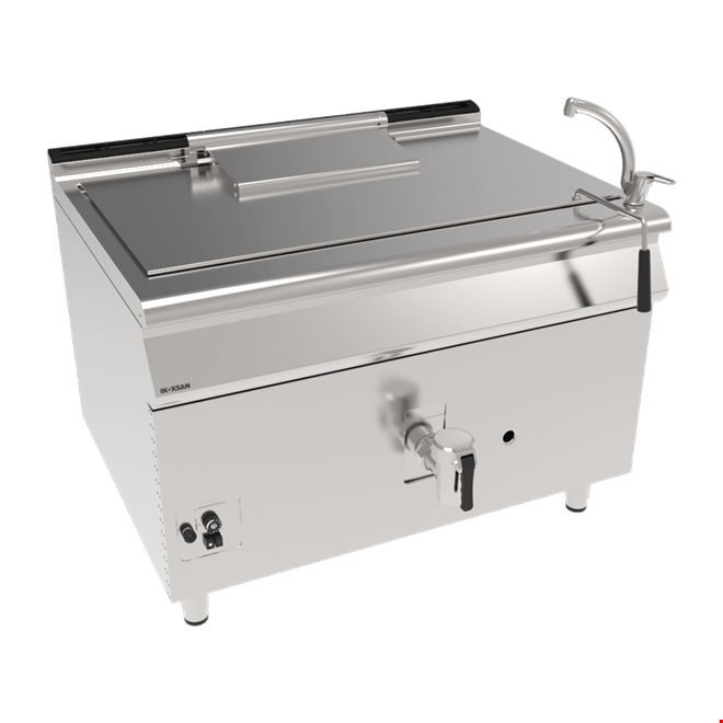 İNOKSAN INO-9RG25 250 Lt Endüstriyel Kombi/Çift Yakıtlı İndirekt Isıtmalı Kaynatma Tenceresi, Perfect 900