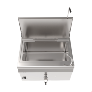 İNOKSAN INO-9RG25 250 Lt Endüstriyel Kombi/Çift Yakıtlı İndirekt Isıtmalı Kaynatma Tenceresi, Perfect 900