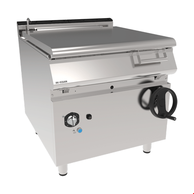 İNOKSAN INO-9DG08 Gazlı Devrilir Tava: Profesyonel Mutfaklar İçin 80 Lt Yüksek Performanslı Pişirme Ünitesi
