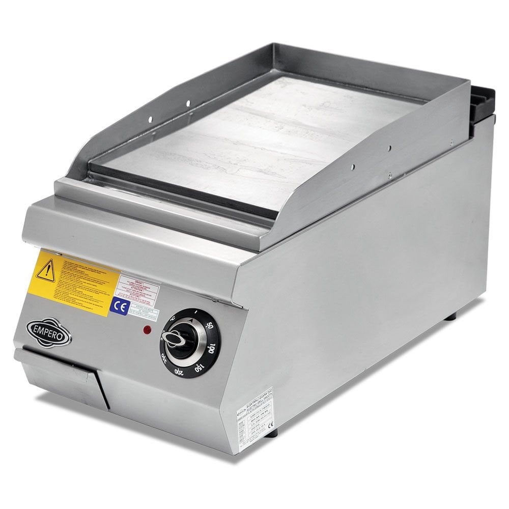 Empero Elektrikli Izgara Komple Oluklu Krom Pleyt EMP.PLS.9IE011-K