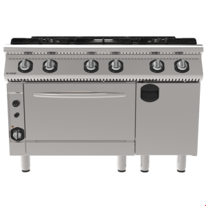 İnoksan INO-9KG33 Perfect 900 Serisi Gazlı Kuzine, Fırın ve Dolaplı Kombinasyon (53,5 kW) - 120 cm