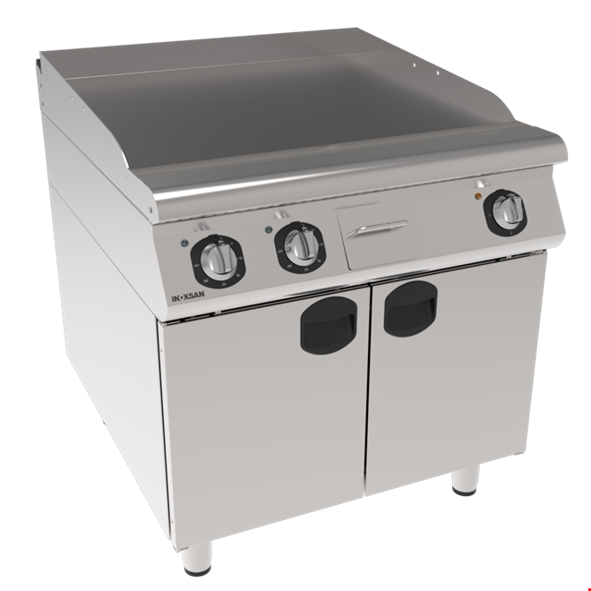İnoksan INO-9IE20 Perfect 900 Serisi Elektrikli Düz Izgara (12 kW, Çift Kontrol, Dolaplı) - 80 cm