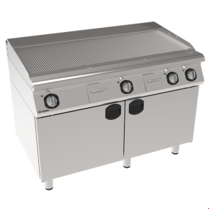 İNOKSAN INO-7IE 31 Oluklu Yüzeyli Elektrikli Izgara: 120 cm, Üç Bölgeli, Dolaplı (13 kW)