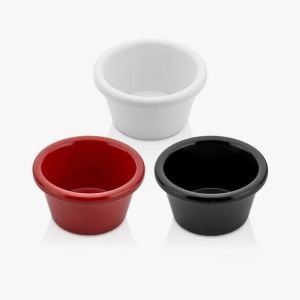 Külsan, Ramekin Düz Sos Kasesi, Ø7 cm, 13160.R, Bordo