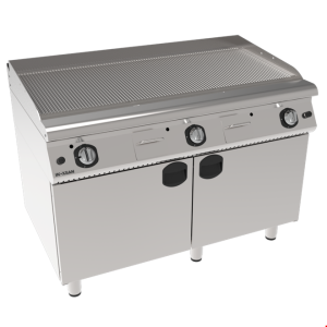 İNOKSAN INO-7IG 31 Geniş (120 cm) Oluklu Yüzey Gazlı Izgara – 15 kW Perfect 700 Seri Dolaplı Grill (1.5 Modül)