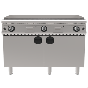 İNOKSAN INO-7IG 31 Geniş (120 cm) Oluklu Yüzey Gazlı Izgara – 15 kW Perfect 700 Seri Dolaplı Grill (1.5 Modül)