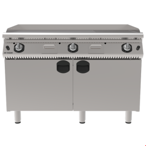 İNOKSAN INO-7IG 32 Kombine Gazlı Izgara (120 cm) – 1/3 Oluklu + 2/3 Düz Yüzey, 15 kW Perfect 700 Seri