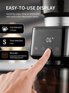 Vosco Dijital Espresso Kahve Değirmeni