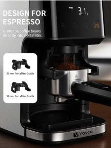 Vosco Dijital Espresso Kahve Değirmeni